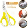image:imageMr Pen Cat Nail Clipper Stainless Steel  Professional Sharp Cat Claw Trimmer for Small and Medium Cats Pet Nail Clipper with Sturdy Non Slip HandleWhiteLime Green