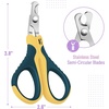 image:imageMr Pen Cat Nail Clipper Stainless Steel  Professional Sharp Cat Claw Trimmer for Small and Medium Cats Pet Nail Clipper with Sturdy Non Slip HandleYellowDark Teal