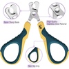image:imageMr Pen Cat Nail Clipper Stainless Steel  Professional Sharp Cat Claw Trimmer for Small and Medium Cats Pet Nail Clipper with Sturdy Non Slip HandleYellowDark Teal
