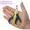 image:imageMr Pen Cat Nail Clipper Stainless Steel  Professional Sharp Cat Claw Trimmer for Small and Medium Cats Pet Nail Clipper with Sturdy Non Slip HandleYellowDark Teal