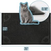 image:imageMr Pen Large Cat Litter Mat 235X 352 Brown  Trapping Mat for Litter Box Cat Rug LargeBlack