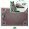image:imageMr Pen Large Cat Litter Mat 235X 352 Brown  Trapping Mat for Litter Box Cat Rug LargeBrown