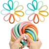 image:imageMr Pen Monkey Noodle Fidget Toy 18 Pack Colorful  Monkey Noodles Fidget Toy Strong and Durable High Elasticity Non Toxic Stretches Up to 5 Feet Christmas GiftOcean Shades