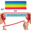 image:imageMr Pen Monkey Noodle Fidget Toy 18 Pack Colorful  Monkey Noodles Fidget Toy Strong and Durable High Elasticity Non Toxic Stretches Up to 5 Feet Christmas GiftRainbow Rocket