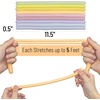 image:imageMr Pen Monkey Noodle Fidget Toy 18 Pack Colorful  Monkey Noodles Fidget Toy Strong and Durable High Elasticity Non Toxic Stretches Up to 5 Feet Christmas GiftPastel Colors