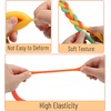 image:imageMr Pen Monkey Noodle Fidget Toy 18 Pack Colorful  Monkey Noodles Fidget Toy Strong and Durable High Elasticity Non Toxic Stretches Up to 5 Feet Christmas GiftTropical Shades