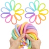 image:imageMr Pen Monkey Noodle Fidget Toy 18 Pack Colorful  Monkey Noodles Fidget Toy Strong and Durable High Elasticity Non Toxic Stretches Up to 5 Feet Christmas GiftMarshmallow Playground
