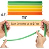 image:imageMr Pen Monkey Noodle Fidget Toy 18 Pack Colorful  Monkey Noodles Fidget Toy Strong and Durable High Elasticity Non Toxic Stretches Up to 5 Feet Christmas GiftTropical Shades