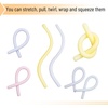 image:imageMr Pen Monkey Noodle Fidget Toy 18 Pack Colorful  Monkey Noodles Fidget Toy Strong and Durable High Elasticity Non Toxic Stretches Up to 5 Feet Christmas GiftPastel Colors