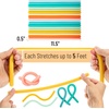 image:imageMr Pen Monkey Noodle Fidget Toy 18 Pack Colorful  Monkey Noodles Fidget Toy Strong and Durable High Elasticity Non Toxic Stretches Up to 5 Feet Christmas GiftOcean Shades