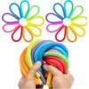 image:imageMr Pen Monkey Noodle Fidget Toy 18 Pack Colorful  Monkey Noodles Fidget Toy Strong and Durable High Elasticity Non Toxic Stretches Up to 5 Feet Christmas GiftRainbow Rocket