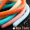 image:imageMr Pen Monkey Noodle Fidget Toy 18 Pack Colorful  Monkey Noodles Fidget Toy Strong and Durable High Elasticity Non Toxic Stretches Up to 5 Feet Christmas GiftOcean Shades