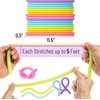 image:imageMr Pen Monkey Noodle Fidget Toy 18 Pack Colorful  Monkey Noodles Fidget Toy Strong and Durable High Elasticity Non Toxic Stretches Up to 5 Feet Christmas GiftMarshmallow Playground