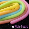 image:imageMr Pen Monkey Noodle Fidget Toy 18 Pack Colorful  Monkey Noodles Fidget Toy Strong and Durable High Elasticity Non Toxic Stretches Up to 5 Feet Christmas GiftRetro Colors