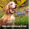 image:imageMr Pen Portable Dog Water Bottle 19 oz Large  Leak Proof Puppy Water Dispenser with Drinking Feeder for Pets Outdoor Walking Hiking Travel Not Dishwasher SafeGray