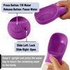 image:imageMr Pen Portable Dog Water Bottle 19 oz Large  Leak Proof Puppy Water Dispenser with Drinking Feeder for Pets Outdoor Walking Hiking Travel Not Dishwasher SafePurple