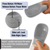 image:imageMr Pen Portable Dog Water Bottle 19 oz Large  Leak Proof Puppy Water Dispenser with Drinking Feeder for Pets Outdoor Walking Hiking Travel Not Dishwasher SafeGray
