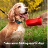 image:imageMr Pen Portable Dog Water Bottle 19 oz Large  Leak Proof Puppy Water Dispenser with Drinking Feeder for Pets Outdoor Walking Hiking Travel Not Dishwasher SafeRed