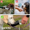image:imageMr Pen Portable Dog Water Bottle 19 oz Large  Leak Proof Puppy Water Dispenser with Drinking Feeder for Pets Outdoor Walking Hiking Travel Not Dishwasher SafeBlack