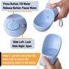image:imageMr Pen Portable Dog Water Bottle 19 oz Large  Leak Proof Puppy Water Dispenser with Drinking Feeder for Pets Outdoor Walking Hiking Travel Not Dishwasher SafeBlue
