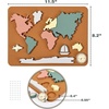 image:imageMr Pen Silicone World Map Puzzle 115 x 82 Puzzle for Kids