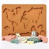image:imageMr Pen Silicone World Map Puzzle 115 x 82 Puzzle for Kids