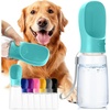 image:imageMr Pen Portable Dog Water Bottle 19 oz Large  Leak Proof Puppy Water Dispenser with Drinking Feeder for Pets Outdoor Walking Hiking Travel Not Dishwasher SafeAqua
