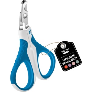 image:imageMr Pen Cat Nail Clipper Stainless Steel  Professional Sharp Cat Claw Trimmer for Small and Medium Cats Pet Nail Clipper with Sturdy Non Slip HandleBlue  White