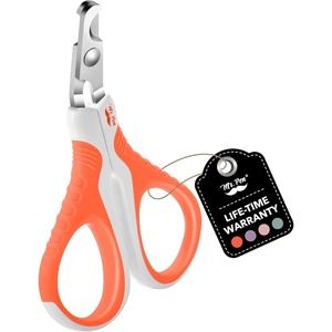 image:imageMr Pen Cat Nail Clipper Stainless Steel  Professional Sharp Cat Claw Trimmer for Small and Medium Cats Pet Nail Clipper with Sturdy Non Slip HandleCoral