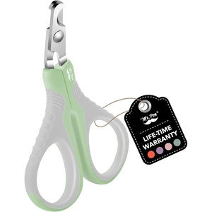 image:imageMr Pen Cat Nail Clipper Stainless Steel  Professional Sharp Cat Claw Trimmer for Small and Medium Cats Pet Nail Clipper with Sturdy Non Slip HandleGreyTea Green