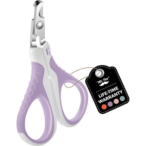 image:imageMr Pen Cat Nail Clipper Stainless Steel  Professional Sharp Cat Claw Trimmer for Small and Medium Cats Pet Nail Clipper with Sturdy Non Slip HandlePurple