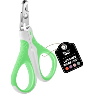 image:imageMr Pen Cat Nail Clipper Stainless Steel  Professional Sharp Cat Claw Trimmer for Small and Medium Cats Pet Nail Clipper with Sturdy Non Slip HandleSpring Green  White