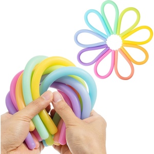 image:imageMr Pen Monkey Noodle Fidget Toy 18 Pack Colorful  Monkey Noodles Fidget Toy Strong and Durable High Elasticity Non Toxic Stretches Up to 5 Feet Christmas GiftMarshmallow Playground