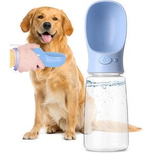 image:imageMr Pen Portable Dog Water Bottle 19 oz Large  Leak Proof Puppy Water Dispenser with Drinking Feeder for Pets Outdoor Walking Hiking Travel Not Dishwasher SafeBlue
