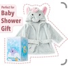 image:imageMr Pen Baby Animal Face Robe Unisex 09 Month Plush Baby Robe