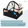 image:imageMr Pen Baby Diaper Caddy Organizer Beige Medium  Nursery Storage Bin and Car Organizer for Diapers and Baby WipesBlack