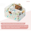 image:imageMr Pen Baby Diaper Caddy Organizer Beige Medium  Nursery Storage Bin and Car Organizer for Diapers and Baby WipesBlooming Palette