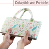 image:imageMr Pen Baby Diaper Caddy Organizer Beige Medium  Nursery Storage Bin and Car Organizer for Diapers and Baby WipesBlooming Palette