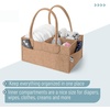 image:imageMr Pen Baby Diaper Caddy Organizer Beige Medium  Nursery Storage Bin and Car Organizer for Diapers and Baby WipesEarthy Clay