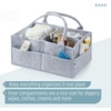 image:imageMr Pen Baby Diaper Caddy Organizer Beige Medium  Nursery Storage Bin and Car Organizer for Diapers and Baby WipesGray