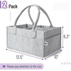 image:imageMr Pen Baby Diaper Caddy Organizer Beige Medium  Nursery Storage Bin and Car Organizer for Diapers and Baby WipesGray