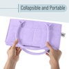 image:imageMr Pen Baby Diaper Caddy Organizer Beige Medium  Nursery Storage Bin and Car Organizer for Diapers and Baby WipesLavender Dream
