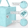 image:imageMr Pen Baby Diaper Caddy Organizer Beige Medium  Nursery Storage Bin and Car Organizer for Diapers and Baby WipesMint Whisper