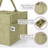 image:imageMr Pen Baby Diaper Caddy Organizer Beige Medium  Nursery Storage Bin and Car Organizer for Diapers and Baby WipesOlive Calm