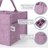 image:imageMr Pen Baby Diaper Caddy Organizer Beige Medium  Nursery Storage Bin and Car Organizer for Diapers and Baby WipesOrchid Mist
