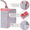 image:imageMr Pen Baby Diaper Caddy Organizer Beige Medium  Nursery Storage Bin and Car Organizer for Diapers and Baby WipesPink Inside