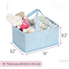 image:imageMr Pen Baby Diaper Caddy Organizer Blue  Baby Caddy Organizer with Handle Compact Size Collapsible amp PortableBlue