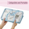 image:imageMr Pen Baby Diaper Caddy Organizer Blue  Baby Caddy Organizer with Handle Compact Size Collapsible amp PortableBlue