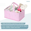 image:imageMr Pen Baby Diaper Caddy Organizer Blue  Baby Caddy Organizer with Handle Compact Size Collapsible amp PortablePink