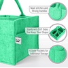 image:imageMr Pen Baby Diaper Caddy Organizer Gray Blue Inside  Nursery Storage Bin and Car Organizer for Diapers and Baby WipesGreen